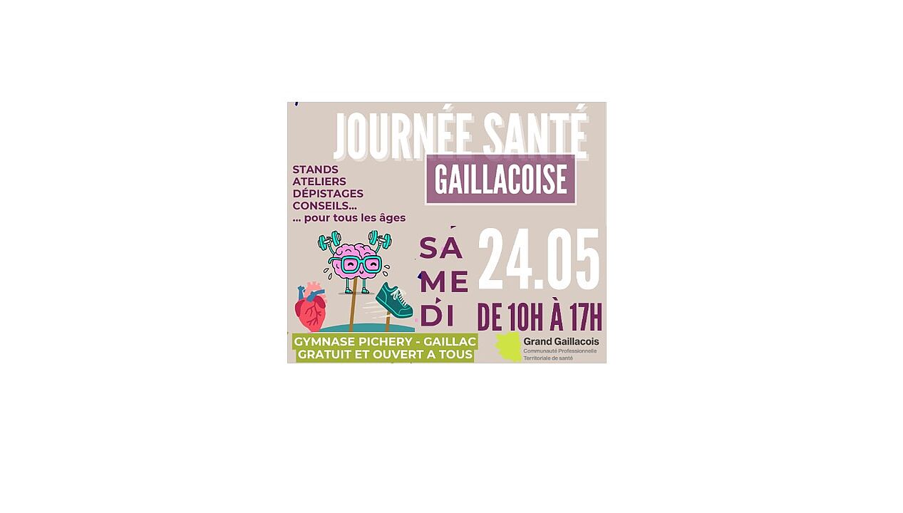 Journée santé Gaillacoise samedi 24 mai